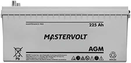 Mastervolt 62002250 Mv 12/225 Ah Agm Akkumulátor