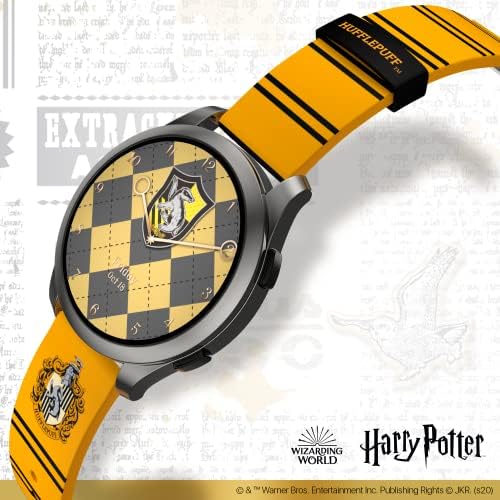 MobyFox Harry Potter – Hufflepuff Samsung & Android Smartwatch Zenekar – Hivatalosan Engedélyezett (vigyázz, nem tartozék) - 22mm