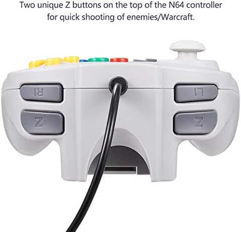 KIWITATA N64 Mini Vezérlő, kiwitatá Retro N64 Vezetékes Kicsit Game Pad Korszerűsített Joystick Távirányító a Klasszikus N64 Konzol