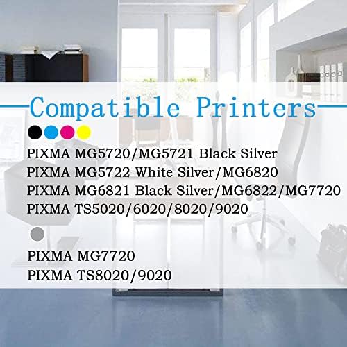 ColorPrint Kompatibilis PGI270 CLI271 Tintapatron 270 271 Csere Canon PGI270XL CLI271XL PGI-270 CLI-271 Tintasugaras Használt