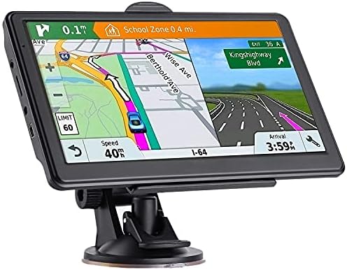 GPS Navigációs az Autó,Teherautó 2023 Térképek Jármű GPS Navigációs 7 Hüvelykes érintőképernyő Hang Autó GPS-t Tehergépkocsi