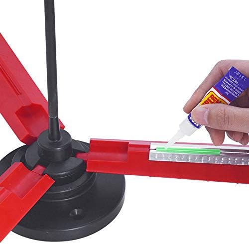 Az Új Hengeres Állítható Helix Torony Fletching Jig Egyenesen Helix Eszköz Skála DIY Íjászat Nyilak Alkalmas Multi-Size Nyilak