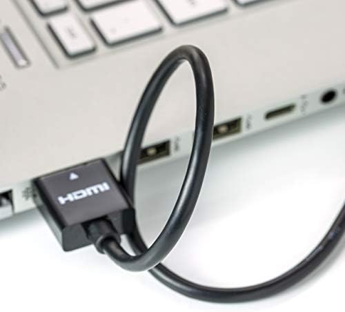 NTW, Nagy Teljesítményű, Ultra Slim HDMI-Kábel (3.3 ft) Prémium nagysebességű Ultra Vékony HDMI kábel, 1080p, 4K HDR, 10.2 Gbps,