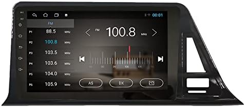 Android 10 Autoradio Autós Navigációs Sztereó Multimédia Lejátszó, GPS, Rádió, 2.5 D érintőképernyő forTOYOTA IZOA/C-HR
