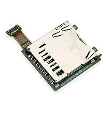 SD-Memóriakártya-Olvasó Nyílás Csatlakozó Tálca PCB-Testület Flex Kábel Kapcsolat Csere Kompatibilis a Nintendo 3DS (1db)