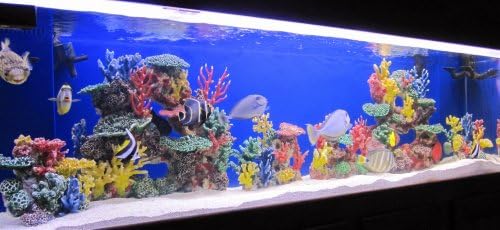 Azonnali Zátony DM056 Mesterséges Korall-Lapka Dekoráció, Hamis Korallzátony Dekoráció Színes, Édesvízi Hal, Akvárium, Tengeri, valamint