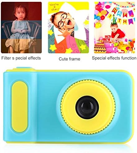 Hordozható Mini 1080P Gyermekek Digitális Kamera Videó 2.0 inch Színes kijelző,Rajzfilm Játék Kamera Gyerekek Szülinapi Ajándék Fesztivál