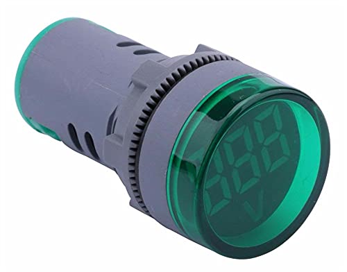 INFRI LED Kijelző Digitális Mini Voltmérő AC 80-500V Feszültség Mérő Mérő Teszter Voltos Monitor világítás ( Szín : Piros )