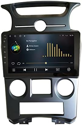 Android 10 Autoradio Autós Navigációs Sztereó Multimédia Lejátszó, GPS, Rádió, 2.5 D érintőképernyő forKIA carens 2007-2011 az