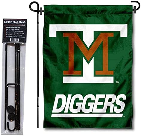 Montana Tech Diggers Kert Zászló, illetve Lobogó Álljon Rúd Tartóját Készlet