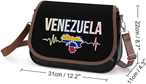 Venezuela Szív Dobog Bőr Közepes Váll Táska Divat Alkalmi Kors Táskák Heveder
