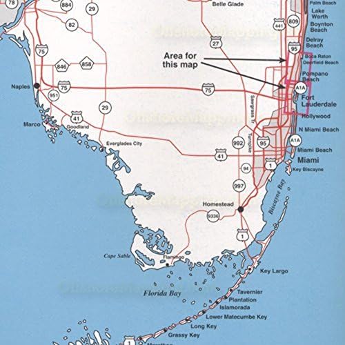Topspot Térkép N212 Ft Lauderdale