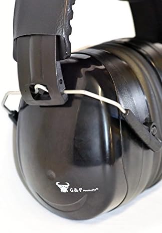 G & F Termékek 12010BL Legmagasabb NRR Biztonsági Interneten-Szakmai Védők Állítható Fejpánt Fül Védelme, a Felvétel hallásvédő Fülvédő