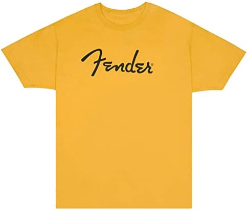 Fender Spagetti Logo Póló, Fekete, XL