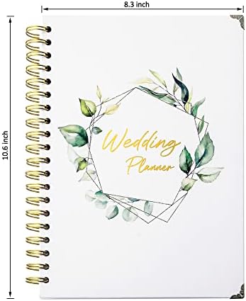 2023-2024 Teljes 180 Oldal Esküvőszervező Könyv Szervező A Menyasszony, Keménytáblás Esküvő Könyv, Eljegyzési Ajándék Pároknak, Tartani