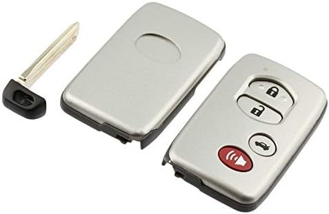 Kulcstartó Kulcs nélküli Bejegyzés Smart Remote Shell Esetében & Pad illik Toyota