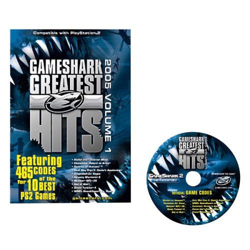 GameShark PS2 Greatest Hits: 465 Kódok 10 PS2 Játékok (2005, 1. Kötet)