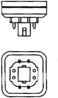 Bulbrite CF42T830/E 42W Tripla 4-PIN 830K Kompakt Fénycső, Izzó, Puha, Fehér