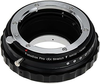 Fotodiox DLX Szakaszon bajonett Adapter - Nikon Nikkor F-Hegy G-Típusú D/SLR Objektívet, hogy a Fujifilm X-Series tükör nélküli Fényképezőgép