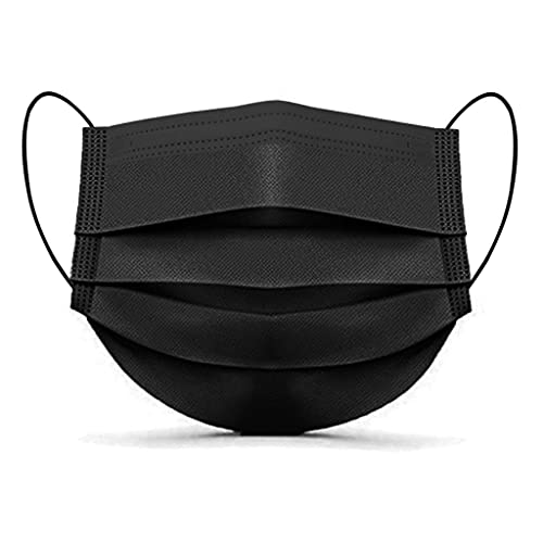 Blackblack maszk újrafelhasználható ifjúsági eldobható face_mask eldobható fekete maszk maszk eldobható 50 pack esztétikai face_masks