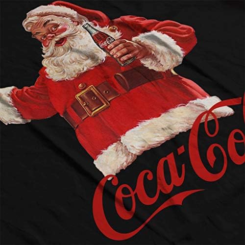 A Coca Cola Karácsonyi Mikulás Üveg Női Kapucnis Pulóver