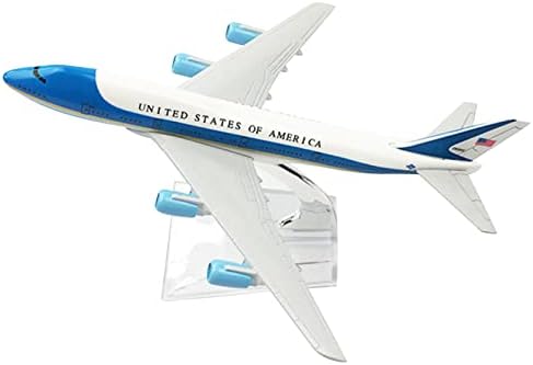 NATEFEMIN 1:400 Alufelni Air Force One-747-es Repülőgép Modell Modell Szimulációs Harcos Légiközlekedési Tudományos Kiállítás Modell Kijelző