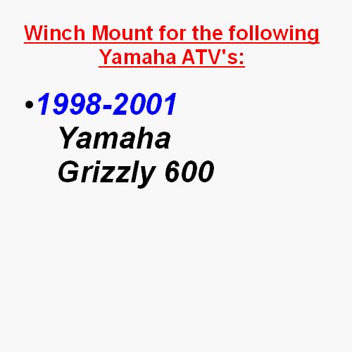 KFI Termékek 100580 Csörlő állvány Yamaha Grizzly 600 4x4