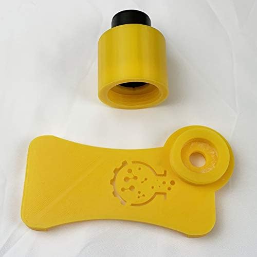 LaBOT Mikroszkóp iPhone Kamera Adapter (Az egyetlen, Lencse Nélkül) (iPhone 6/6-os, Sárga)
