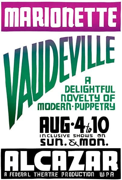 Marionett Vaudeville - 1937 - Szövetségi Színház WPA Mágnes