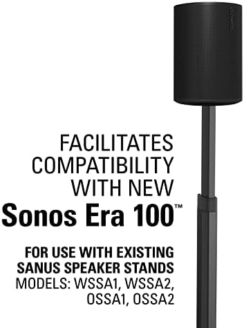 Sonos Korszak 100 Konzol Adapter Készlet Sanus Állítható Magasság Vezeték nélküli Hangszóró Állványok (WSSA1, WSSA2, OSSA1, OSSA2)