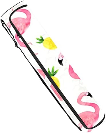 Flamingók Minta Akvarell Jóga Matrac-Hordozó Táska vállpánt Jóga Szőnyeg Táska, sporttáska Táska