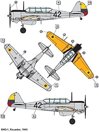 Dóra Szárnyak 48041-1/48 Skála Curtiss-Wright SNC-1 Műanyag Modell kit Repülőgép