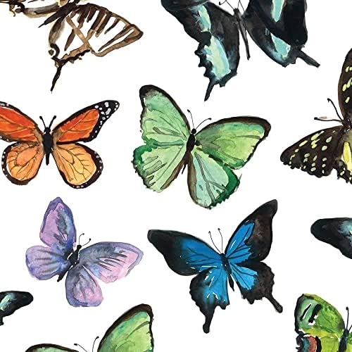 Pillangó Témájú Party Szalvéta | 20CT Zöld Pillangók Ebéd Szalvéta & 20CT Mariposa Ital Szalvéta