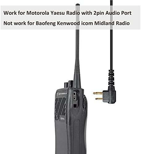 HYSHIKRA Walkie Talkie Hangszóró, Rádió Fülhallgató Külső Mikrofon, valamint az ADÓVEVŐ a Motorola CP110 CP200 GP300 GP2000