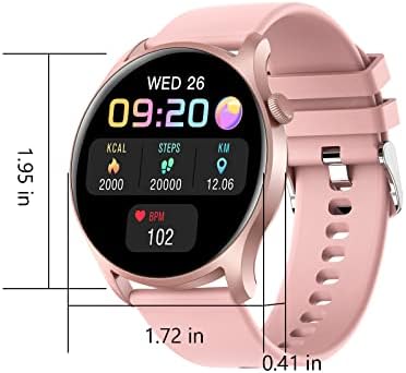 Amikadom Okos Nézni,1.28 Hüvelyk Smartwatch IP67 Vízálló Fitness Óra a Forduló Teljes Megható Színes Képernyő pulzusszám,Lépésszámláló SLE