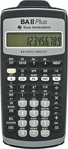 TEXBAIIPLUS - Texas Instruments BA-II Plus Pénzügyi Kalkulátor adv.
