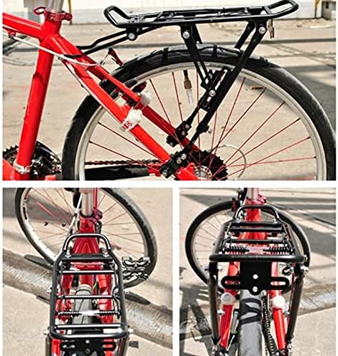 ZSFBIAO tárcsafék Alumínium Kerékpár Hátsó csomagtartó MTB Összecsukható Kerékpárok Pannier Táska Bőrönd Polc Kerékpár Rakomány Rack