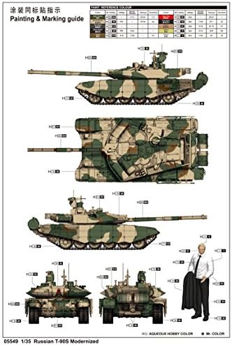 Trombitás orosz T-90-es években Modernizált Modell Készlet