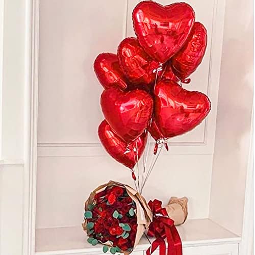 Szívem a Szerelem Fólia Lufi 18 inch, Hélium Támogatás Valentin-Nap Esküvő Menyasszonyi Eljegyzési Parti Évforduló Dekoráció