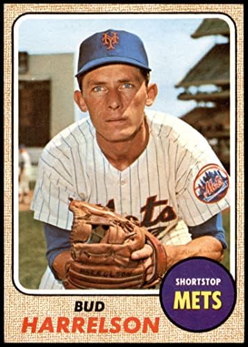 1968 Topps 132 Bud Harrelson New York Mets (Baseball Kártya) NM Mets