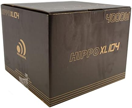 Nagy Jeff 10 Mélysugárzó 4000W 4 Ohm DVC Pro Car Audio Bass Hatalmas HIPPOXL104