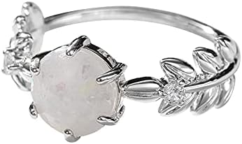 Opál Levél Mesterséges Simplex Szintetikus Opál Gyűrű Gyűrű Gyűrű Réz Opál Gyűrű Gyűrű Pack Férfi