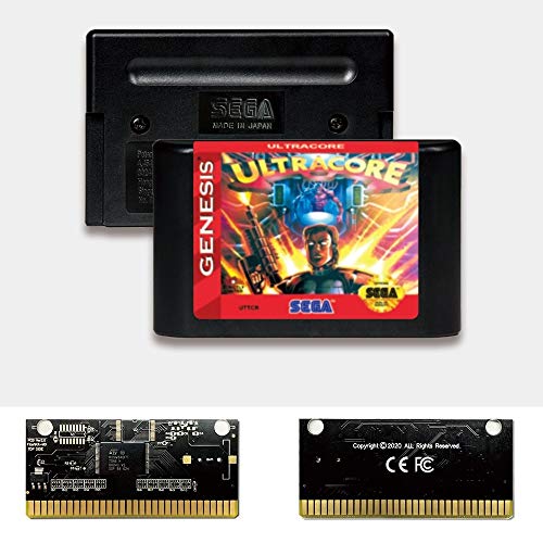 Aditi Ultracore - USA Címke Flashkit MD Electroless Arany PCB Kártya Sega Genesis Megadrive videojáték-Konzol (Régió-Mentes)