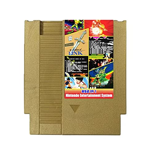 Classicgame Örökre Duo Játékok NES 852 1 (405+447) Játék a Patron NES Konzolra 1024MBit Flash Chip Használata (Arany)