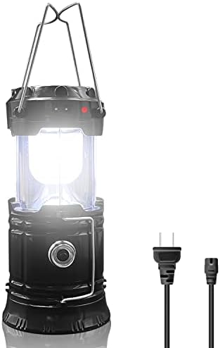 ISUNMEA Napenergia Összecsukható Kemping Lámpás HÁLÓZATI Akkumulátor Töltése a Telefon, Könnyű, Vízálló, Hordozható LED-Zseblámpa,