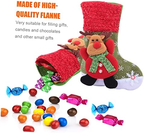 Zerodeko Candy Táska Medál Bolsas De para Karácsonyi Zokni karácsonyfa Zokni Új Év Karácsonyi Zokni karácsonyfa Dekoráció
