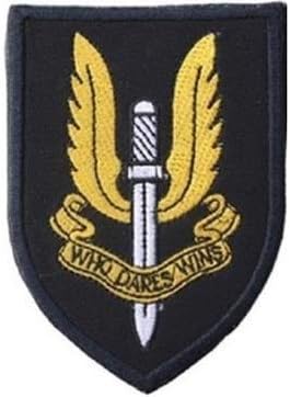 Egyesült Királyság Special Air Service, a Brit Különleges Erők SAS, Aki Mer, az Nyer Taktikai Katonai Morál Hímzett Javítás(YMX)