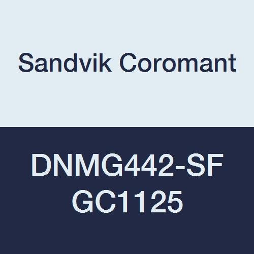 A Sandvik Coromant T-Max P Keményfém Fordult Be, DNMG, 55 Fokos Gyémánt, SF Chipbreaker, GC1125 Minőségű, többrétegű Bevonat, DNMG432-SF,