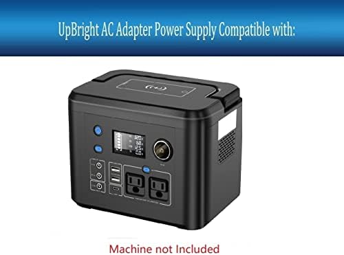 UpBright Autó DC Adapter Kompatibilis Powkey R350 350W Hordozható erőmű Kemping Power Bank Generátor 260Wh 70000mAh Újratölthető