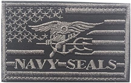 Navy Seals Javítás Taktikai Javítás Egységes Katonai Hímzett Rátét (Piros)